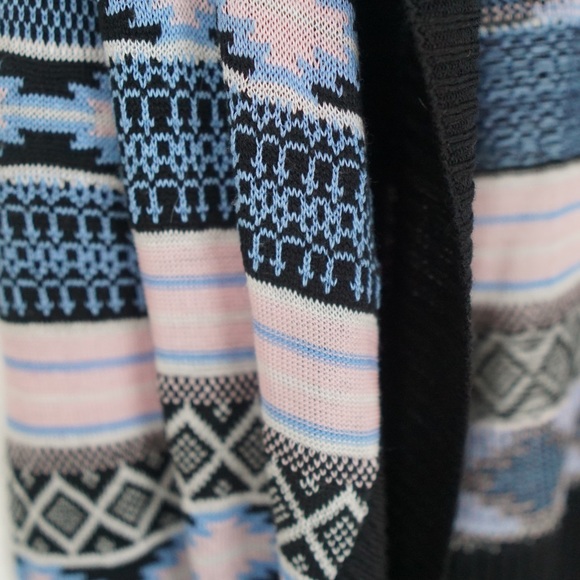 Rue 21 Striped Open Front Cardigan Size Small - Picture 10 of 12